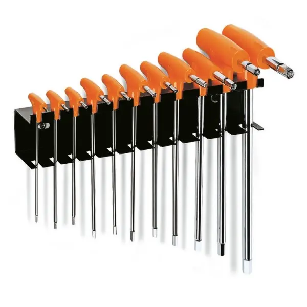 Produktfoto 1 von BETA metrisch  Innensechskant-Schlüssel, Satz 11-teilig 2.5mm T-Griff lang