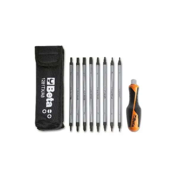 Produktfoto 1 von BETA Umschaltbar 8 x 4 mm, PH0-0 mm, 8-teilig