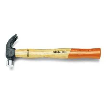 Produktfoto 1 von BETA Hammer, Klauenhammer 380 g Holz-Stiel 300 mm