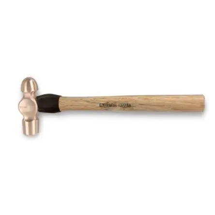 Produktfoto 1 von BETA Hammer, Kugelhammer 502 g Nicht parkend Holz-Stiel 280 mm