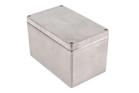 Produktfoto 1 von Hammond 1590Z Aluminium Universal-Gehäuse Gehäuse Klar Außenmaß 260 x 160 x 160mm IP68