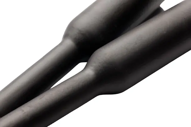 Produktfoto 1 von RS PRO G5 Wärmeschrumpfschlauch, Polyolefin Schwarz, Ø 9.5 mm Schrumpfrate 2:1, Länge 1.22m