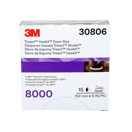 Produktfoto 1 von 3M Trizact Siliziumkarbid Schleifscheibe Ø 150 mm, Korngröße P8000 15 pro Paket