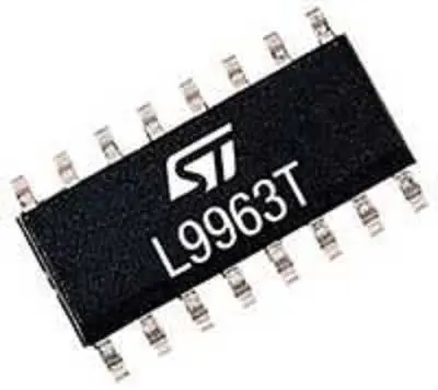 Produktfoto 1 von STMicroelectronics Akkuersatz-IC, SO-16N 64-Pin, 3.3 V 5V Eingang 1.4V Ausgang 18 mA