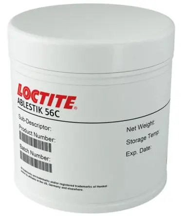 Loctite Ablestik 56C Epoxidharz 2K Epoxidkleber Silber 50 ml, für Keramik, Glas, Metall, Kunststoff
