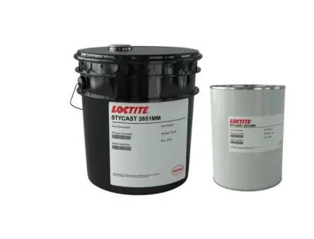 Produktfoto 1 von Loctite Stycast 2651MM Epoxidharz-Kleber Epoxidharz Zinn Schwarz