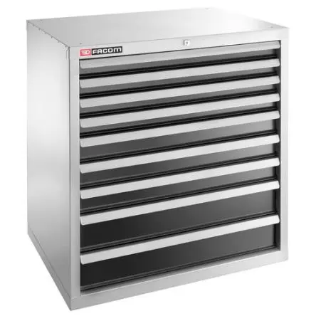 Produktfoto 1 von Facom 9 Schubladeneinheit, Kleinteilemagazin x 680.0 mm