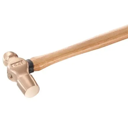 Produktfoto 1 von Facom Hammer, Kugelhammer aus Berylliumkupferlegierung 680 g Nicht parkend Holz-Stiel 325 mm