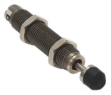 Produktfoto 1 von RS PRO AC Stoßdämpfer Geh.L. 67 mm Threaded Geh.L. 12 mm, 33000 Nm, 20 Nm, -10 °C / 80 °C