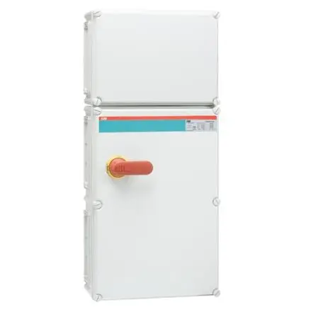 Produktfoto 1 von ABB OT Trennschalter 3-polig 400A 10 W Rot, Gelb IP65