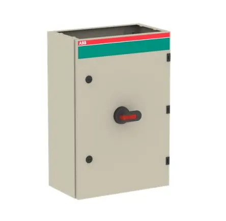 Produktfoto 1 von ABB OT Trennschalter 3-polig Oberfläche 250A 110 kW Schwarz IP54