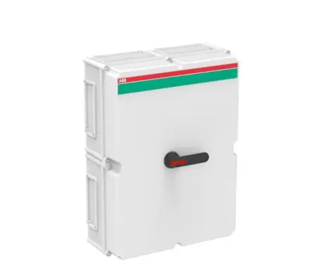 Produktfoto 1 von ABB OT Trennschalter 3-polig 570A 560 kW Schwarz IP65