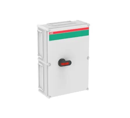 Produktfoto 1 von ABB 1SCA Trennschalter 3-polig Schraubanschlussklemme Schwarz, Grau, Rot IP65