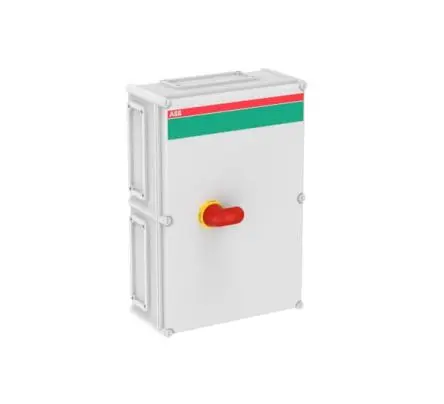 Produktfoto 1 von ABB OT Trennschalter 6-polig Schraubanschlussklemme 0A Rot, Gelb IP65