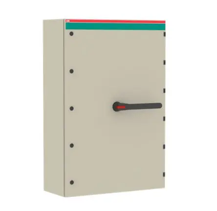 Produktfoto 1 von ABB OT Trennschalter 4-polig Schraubanschlussklemme 0A Schwarz IP54