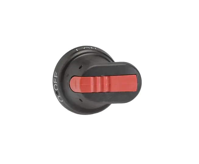 Produktfoto 1 von ABB Schwarz AC Drehgriff für Trennschalter OT30, OT60, OT100 45 mm 3-fach abschließbar, IP65