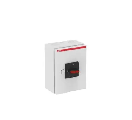 Produktfoto 1 von ABB OTL Trennschalter 6-polig Schraubanschlussklemme 0A Schwarz IP65