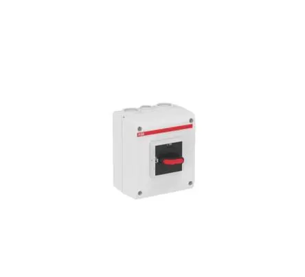 Produktfoto 1 von ABB 1SCA Trennschalter 4-polig Schraubanschlussklemme Rot, Grau, Schwarz IP65