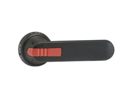 Produktfoto 1 von ABB Schwarz AC Drehgriff für Trennschalter der Serie OT 145 mm 3-fach abschließbar, IP65