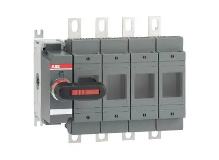 Produktfoto 1 von ABB OS Sicherungsschalter-Trennschalter / 2-polig 200A Umschlossen, 0 Sicherungsgröße