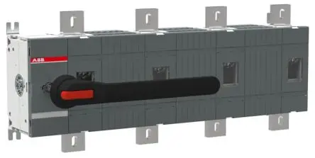 Produktfoto 1 von ABB OT Trennschalter 4-polig Schraubanschlussklemme IP65, IP00
