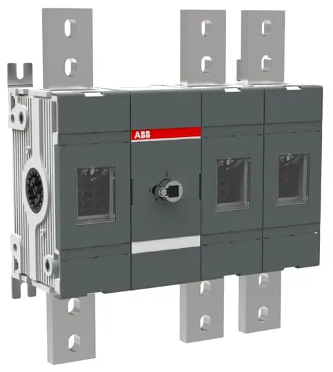 Produktfoto 1 von ABB OT Trennschalter 3-polig 1600A SMD IP 00 710kW Schließer