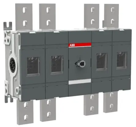 Produktfoto 1 von ABB OT Trennschalter 4-polig Schraubanschlussklemme IP00
