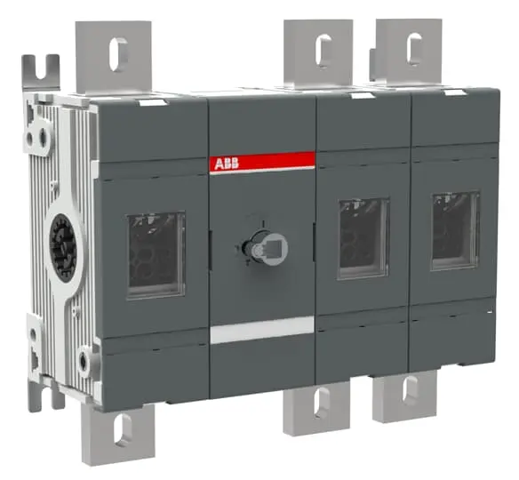 Produktfoto 1 von ABB OT Trennschalter 3-polig 1250A SMD IP 00 710kW Schließer