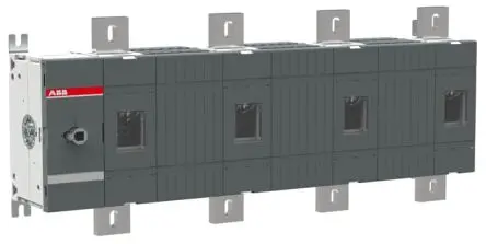 Produktfoto 1 von ABB OT Trennschalter 4-polig Schraubanschlussklemme 0A IP00