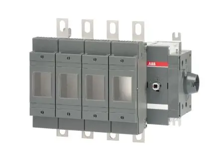 Produktfoto 1 von ABB 1SCA Sicherungsschalter-Trennschalter / 4-polig 200 A Umschlossen, B1-B2 Sicherungsgröße