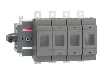 Produktfoto 1 von ABB 1SCA Sicherungsschalter-Trennschalter / 4-polig 250 A, B1-B3 Sicherungsgröße