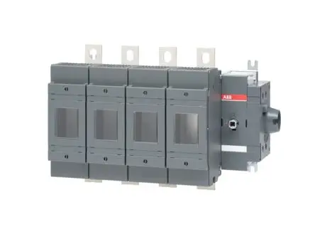 Produktfoto 1 von ABB OS Sicherungsschalter-Trennschalter / 4-polig 250 A, B1-B3 Sicherungsgröße