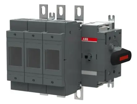Produktfoto 1 von ABB 1SCA Sicherungsschalter-Trennschalter / 3-polig 200 A, 0 Sicherungsgröße