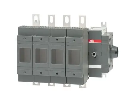 Produktfoto 1 von ABB 1SCA Sicherungsschalter-Trennschalter / 4-polig 200 A 200A, 0 Sicherungsgröße