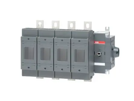 ABB 1SCA Sicherungsschalter-Trennschalter / 4-polig 250 A 250A, 0-1 Sicherungsgröße