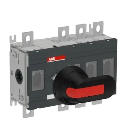 Produktfoto 1 von ABB OT Trennschalter 4-polig Schraubanschlussklemme, Schraubanschlussklemme 250 kW IP00