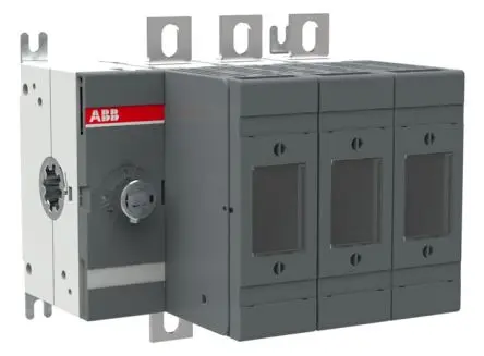 Produktfoto 1 von ABB OS Sicherungsschalter-Trennschalter / 3-polig, 00-000 Sicherungsgröße