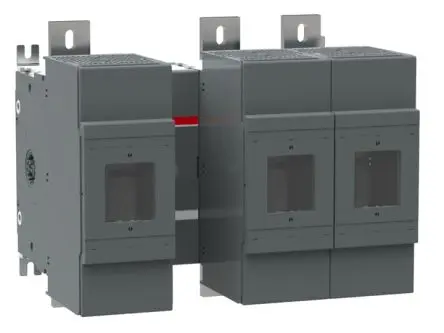Produktfoto 1 von ABB OS Sicherungsschalter-Trennschalter / 3-polig 1.25 kA, D1 Sicherungsgröße
