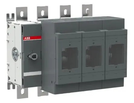 Produktfoto 1 von ABB Sicherungsschalter-Trennschalter / 4-polig 630A, C1-C2 Sicherungsgröße