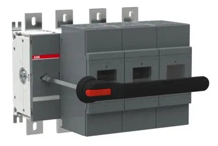 Produktfoto 1 von ABB OS Sicherungsschalter-Trennschalter / 4-polig, D1 Sicherungsgröße