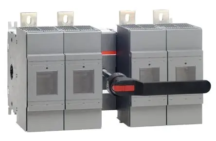 Produktfoto 1 von ABB OS1250B22N2P Sicherungsschalter-Trennschalter / 4-polig 1250 A Umschlossen, D1 Sicherungsgröße