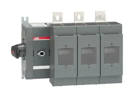 Produktfoto 1 von ABB Sicherungsschalter-Trennschalter / 3-polig 80 kA Umschlossen, C1-C2 Sicherungsgröße