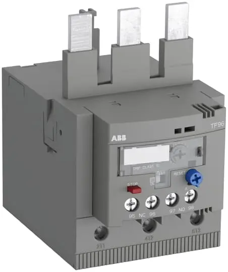 ABB TF96 Überlastrelais, / 6 A 1 Schließer/1 Öffner, 600V dc / 51 A 3P, 106.9 mm x 69.9 mm