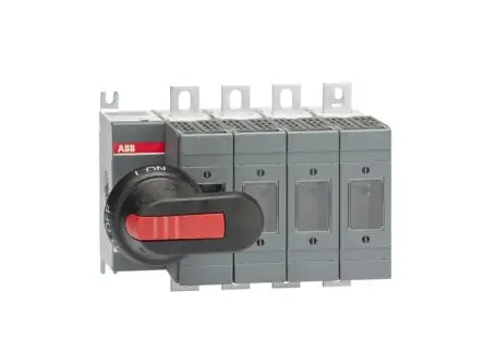 Produktfoto 1 von ABB Sicherungsschalter-Trennschalter / 4-polig 125A, 00-000 Sicherungsgröße