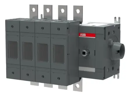 Produktfoto 1 von ABB OS100GBS40N2 Sicherungsschalter-Trennschalter / 4-polig, A2-A4 Sicherungsgröße
