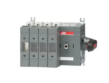 Produktfoto 1 von ABB OS63GBS40N1K Sicherungsschalter-Trennschalter / 4-polig 63 A Umschlossen, A2-A3 Sicherungsgröße