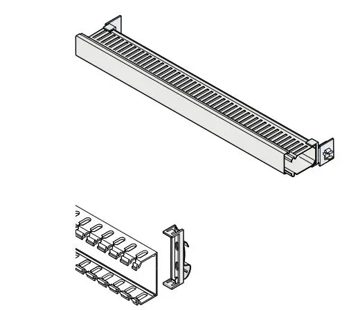 Produktfoto 1 von ABB Gemini - Boxes Gemini - Switchboards, 0.06 m x 0.04 m Stahl, Länge 375 mm