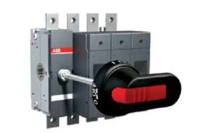 Produktfoto 1 von ABB Sicherungsschalter-Trennschalter / 4-polig 100A, A2-A4 Sicherungsgröße