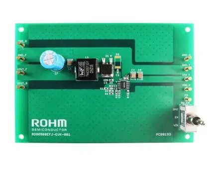 Produktfoto 1 von ROHM Evaluierungsplatine, Evaluierungsboard für BD9G500EFJ-LA DC/DC-Wandler, für BD9G500EFJ-LA