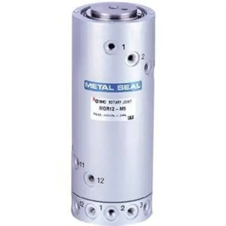 Produktfoto 1 von SMC MQR Pneumatik-Drehadapter, Aluminium Metrisch
